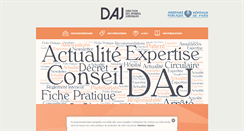 Desktop Screenshot of affairesjuridiques.aphp.fr